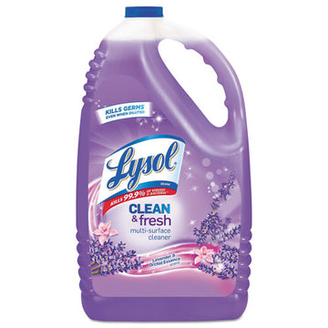 LYSOL® Brand Clean And Fresh Multi-surface Cleaner, Lavender And Orchid Essence, 144 Oz Bottle, 4-carton freeshipping - TVN Wholesale